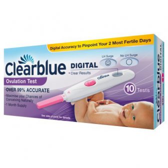 Trousse de test d'ovulation numérique Clearblue - (paquet de 10)