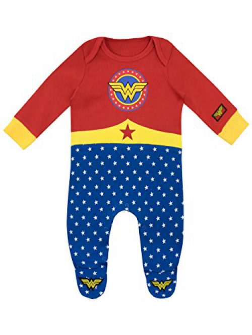 Wonder Woman - Pyjama Bébé Fille Entier - Wonder Woman - 6 à 9 Mois