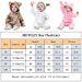 MICHLEY Babies Babies Bear Clothes Furry Boys Filles d'automne et d'hiver....